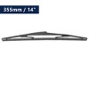 Unique Bargains Car Rear Windshield Wiper Blade Arm Set for Hyundai Santa Fe 06-12 Black 14 Inches - 4 of 4