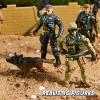 Joyfy 16 Pcs Army Men Action Figures for Boys, Military Toy with 12 Realistic Army Ranger and Weapon Gear Accessories，Birthday for Boys Gift - 4 of 4