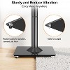 Paaaawaters Universal Speaker Stands Height Adjustable 28"-37.4", Bookshelf Speaker Stand Pair for Satellite Studio Large Speakers Up to 22 lbs - 4 of 4