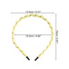 Unique Bargains Women's Fashion Elegant Mesh Fine Twist Headband 4.92" ID 1 Pc - 3 of 4