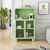 45.28" H Storage Cabinet, Freestanding Display Storage Cabinet for Bathroom, Living Room, Kitchen, Home Office - 3 of 4