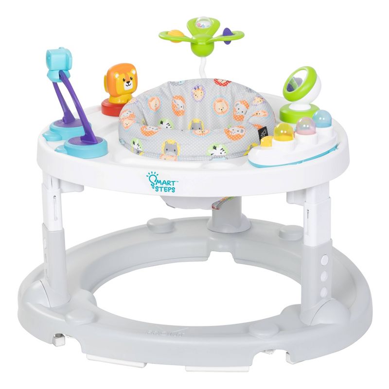 Smart Steps by Baby Trend Bounce N&#39; Glide 3-in-1 Activity Center Walker Stem Learning Toys - Safari Toss, 6 of 23