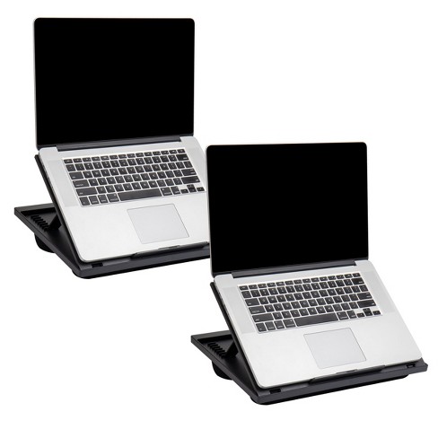 Mind Reader Freestanding Portable Foldable Lap Desk with Fold-Up