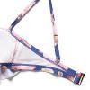 Women's Post Mastectomy Flounce Bandeau Bikini Top Floral - Shade & Shore™ Multi - 3 of 3
