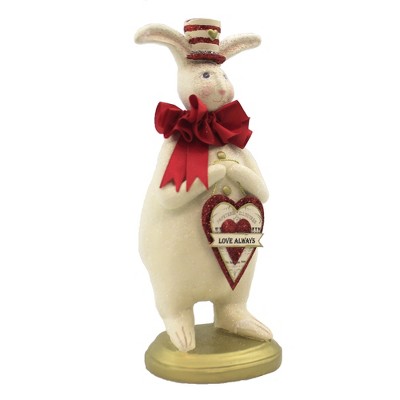 Heather Myers 8.75" Amato Rabbit Valentines Day Love  -  Decorative Figurines