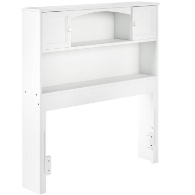 AFI Furnishings Newport Twin Headboard with Turbo Charger in White