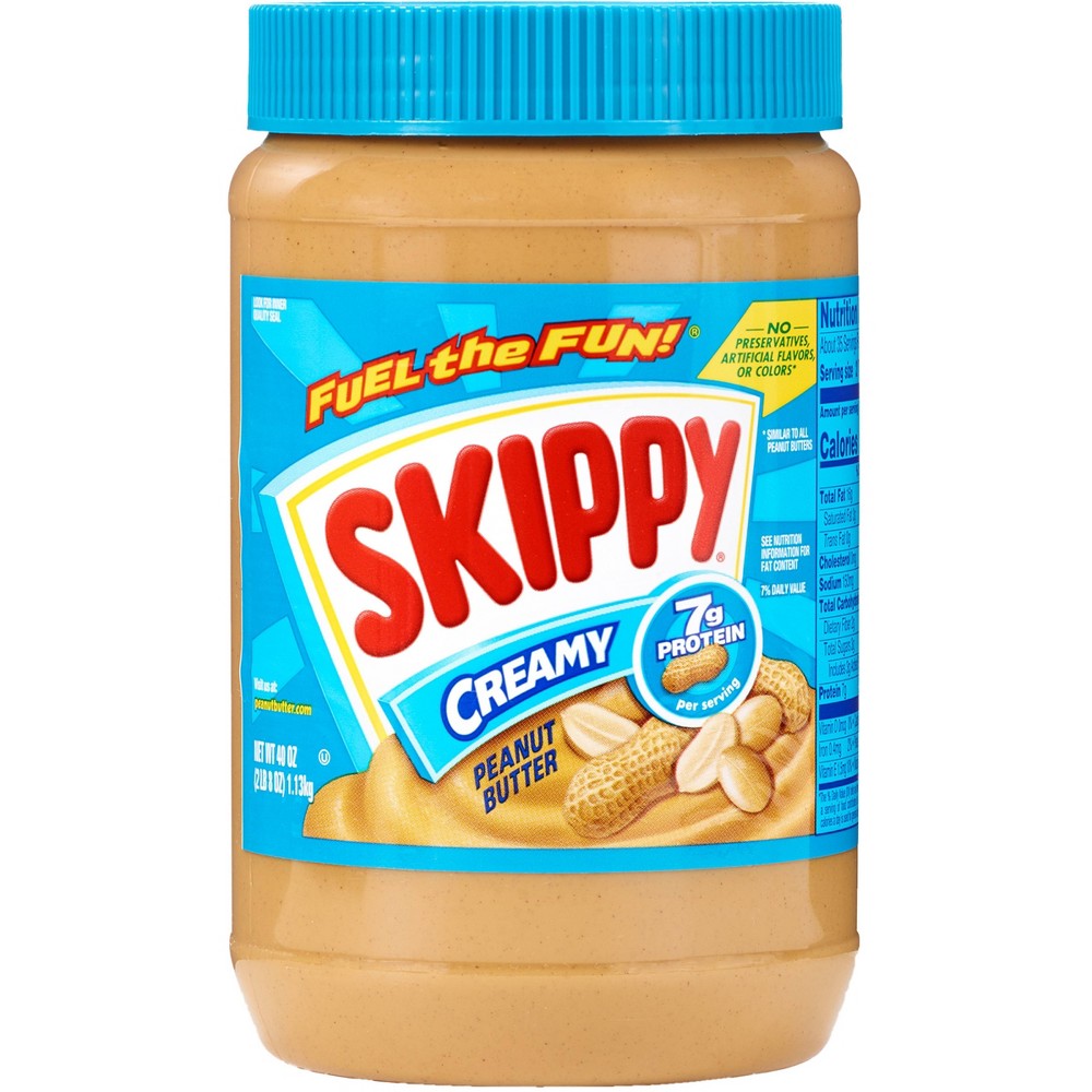 UPC 037600106252 product image for Skippy Creamy Peanut Butter - 40oz | upcitemdb.com