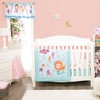 Everyday Kids Mermaid 60x15” Window Valance – Coastal Theme in Turquoise, Blue, Purple & Orange for Baby, Toddler & Girls’ Bedrooms - 2 of 4