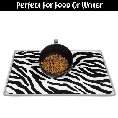 Large Black Non-Slip Dog Bowl with Handle