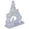 Northlight LED Lighted Nativity Scene in Stable Acrylic Christmas Decoration - 10.75" - 3 of 4