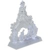 Northlight LED Lighted Nativity Scene in Stable Acrylic Christmas Decoration - 10.75" - image 3 of 4