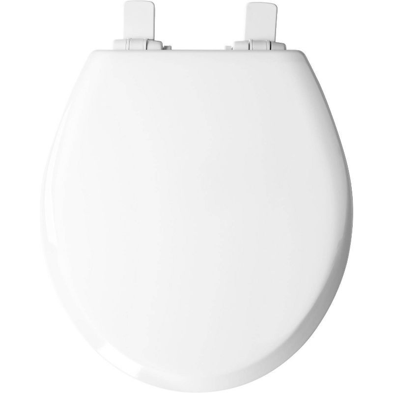 Mayfair by Bemis NextStep2 Never Loosens Wood Children's Potty Training Toilet Seat with Easy Clean and Slow Close Hinge - White, 3 of 10