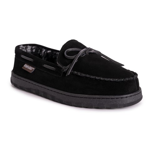 MUK LUKS Men's Paul Printed Berber Suede Moccasin - image 1 of 4