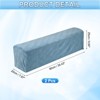 Unique Bargains Diamond Pattern Stretch Soft Jacquard Non Slip Sofa Armrest Covers - 2 of 4