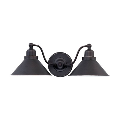 Wall Lights Sconce Mission Dust Bronze - Aurora Lighting