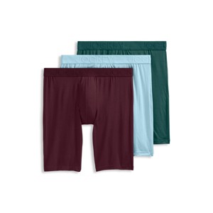 Jockey Men's Active Ultra Soft Modal 9" Long Leg Boxer Brief - 3 Pack - 1 of 4