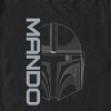 Men's Star Wars: The Mandalorian Mando Helmet T-Shirt - 2 of 4