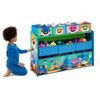 Delta Children Baby Shark 9 Bins Toy Organizer with Reusable Stickers - 3 of 4