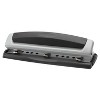 Swingline Precision Pro Punch: Metal 3-Hole Puncher for Binder, Non-Powered Desk Tool, Black, 1 Year Warranty - 3 of 4