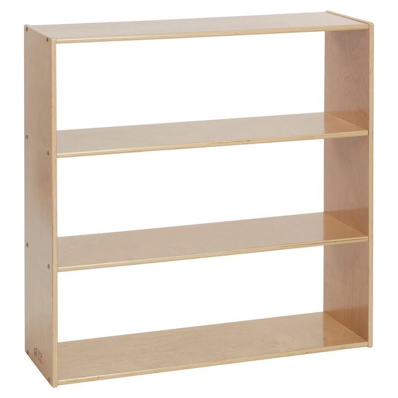 ECR4Kids Streamline 3-Shelf Storage Cabinet, 36in, Double-Sided, 1 of 11