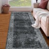 Rugs for Living Room, Washable Area Rug for Bedroom, Non Shedding Soft Throw Door Mat, Non Slip Stain Resistant Kitchen Rug - 3 of 4