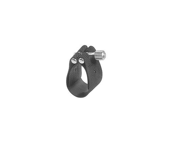 Rovner Dark Tenor Saxophone Ligature and Cap 2R -Fits Most Rubber Tenor Sax Mouthpieces