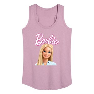 Women's - Barbie - Original Barbie Doll Graphic Racerback Tank - 1 of 4