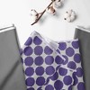 Bacati - 3 pc Ikat Zigzag Purple Dots Muslin Hugster Feeding & Infant Support Nursing Pillow Nursing Pillow with Insert - 2 of 4