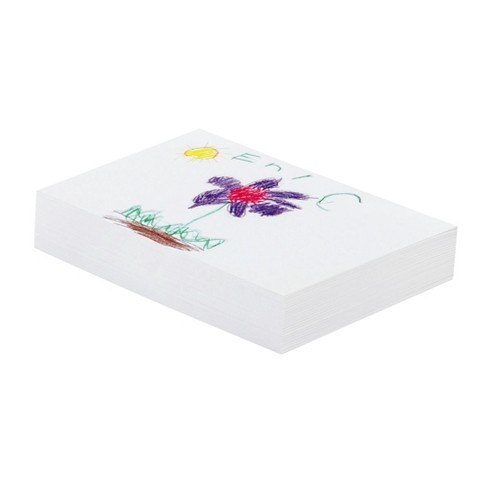 Ecology Recycled Drawing Paper, 12 X 18 Inches, White, 500 Sheets : Target
