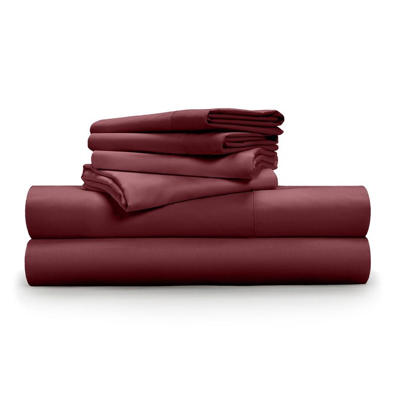 Luxe Soft & Smooth 100% Tencel 6-piece Sheet Set, 1 of 5
