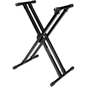 Rok-It RI-KEYX-20 Double-X Keyboard Stand w/ Ergonomic Adjust - 1 of 4