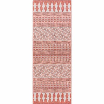 Hauteloom Asif Orange Area Rug