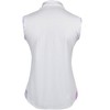 Snake Eyes Golf Ladies 1/4 Zip Sleeveless Mock Polo - 2 of 2
