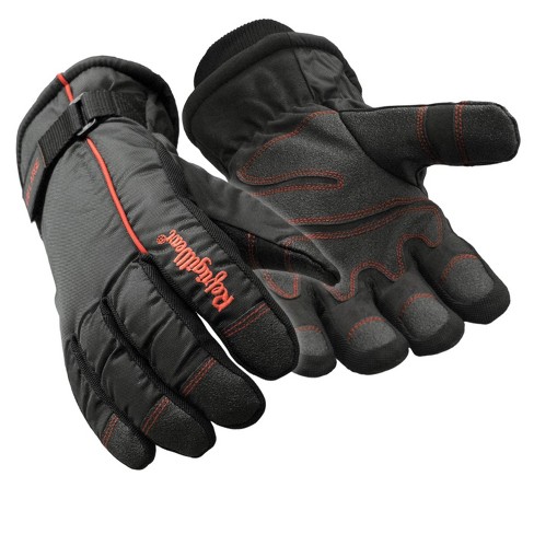 Refrigiwear Herringbone Grip Work Gloves With 3-finger Dip (medium