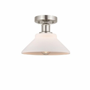 Orwell - 1 Light Semi-Flush Mount In Industrial Style-7.75 Inches Tall and 8.38 Inches Wide - 1 of 1