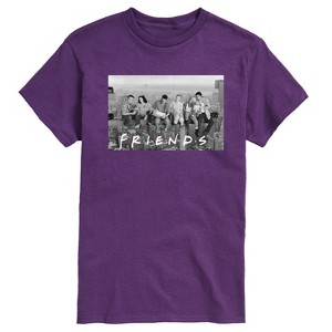 Men's - Friends - Group Photo Short Sleeve Graphic T-Shirt - 1 of 3