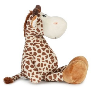 BenBen Giraffe Stuffed Animal, 12” Baby Giraffe Plush Toy, Cute Plushie Gift for Kids - 1 of 4