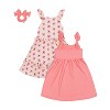 Derek Heart Toddler Girls Tiered Dress & Dress with Eyelet Ruffle - 2 of 4