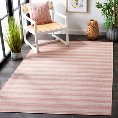 Terracotta Rectangular 4' x 6' Indoor/Outdoor Area Rug