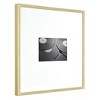 12.9" x 12.9" Matted to 4" x 6" Thin Metal Gallery Frame Brass - Project 62™ - image 2 of 4