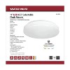 Satco Nuvo 13.78 in. H X 3.27 in. W X 13.78 in. L White LED Ceiling Light Fixture - 2 of 4