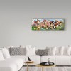 Trademark Fine Art -Howard Robinson 'Happy Farm Animals' Canvas Art - 3 of 3