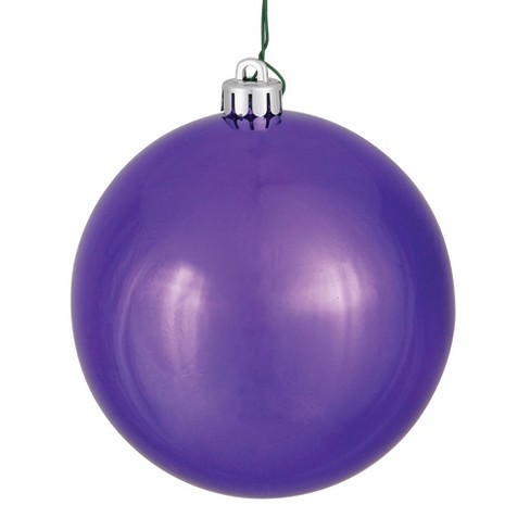 Vickerman Plum Ball Ornament - image 1 of 4