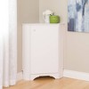 Elite Corner Storage Cabinet - White - Prepac - 4 of 4