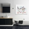 Stupell Industries Dolphin & Manatee Bathtub, 48" x 36" - 2 of 4