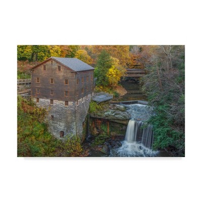 22" x 32" Lantermans Mill by Galloimages Online - Trademark Fine Art