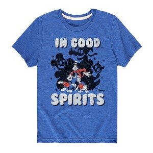 Boys' - Disney - In Good Spirits Short Sleeve Graphic T-Shirt - 1 of 4