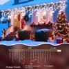 Itopfox 42 ft 400 LED Outdoor Christmas String Lights 8 Modes Timer IP44 Waterproof Plug in for Holiday Wedding Patio House Decor 1 Pack - 2 of 4