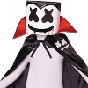 InSpirit Designs Marshmello Adult Vampire Halloween Costume Mask - White One Size - 2 of 2