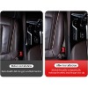Itopfox 2PCS Car Seat Gap Filler Organizer for Holding Phone, Key, Purse - Universal Fit for Car, Truck, SUV Interior Accessories (Black) - 4 of 4